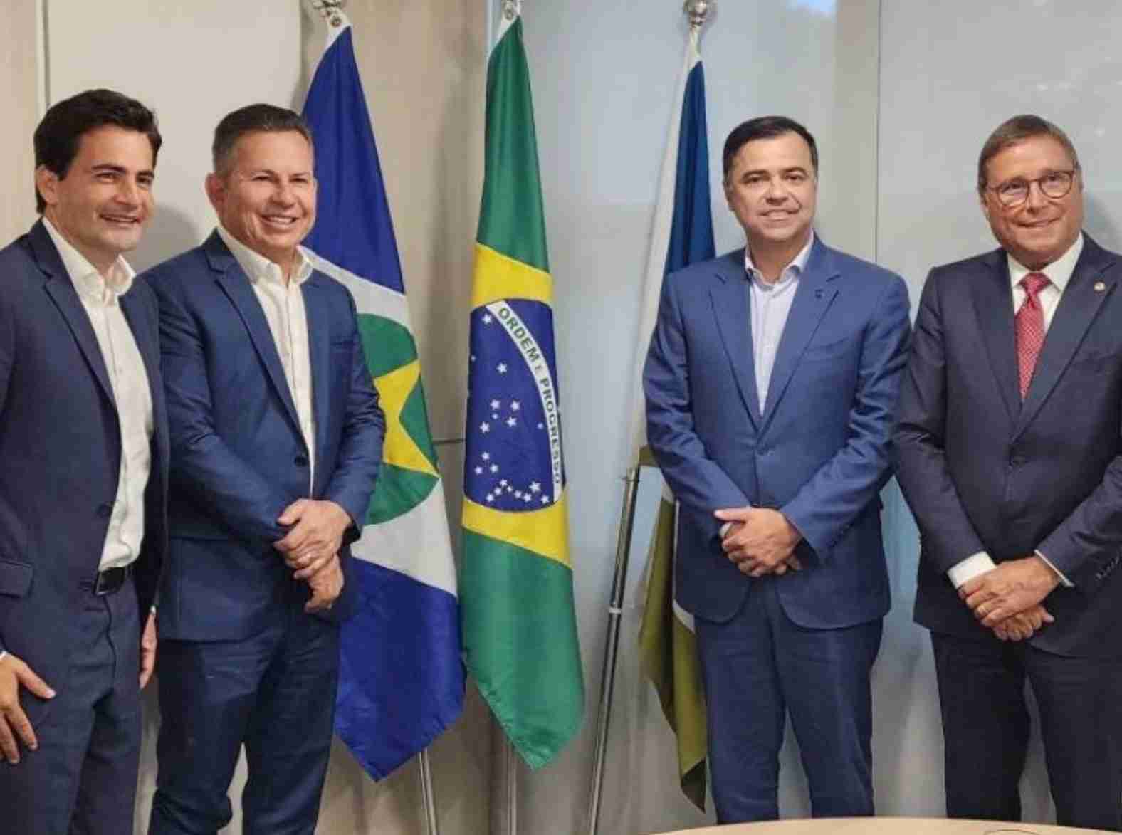 Mauro Mendes articula soluções para baratear custo da energia em MT