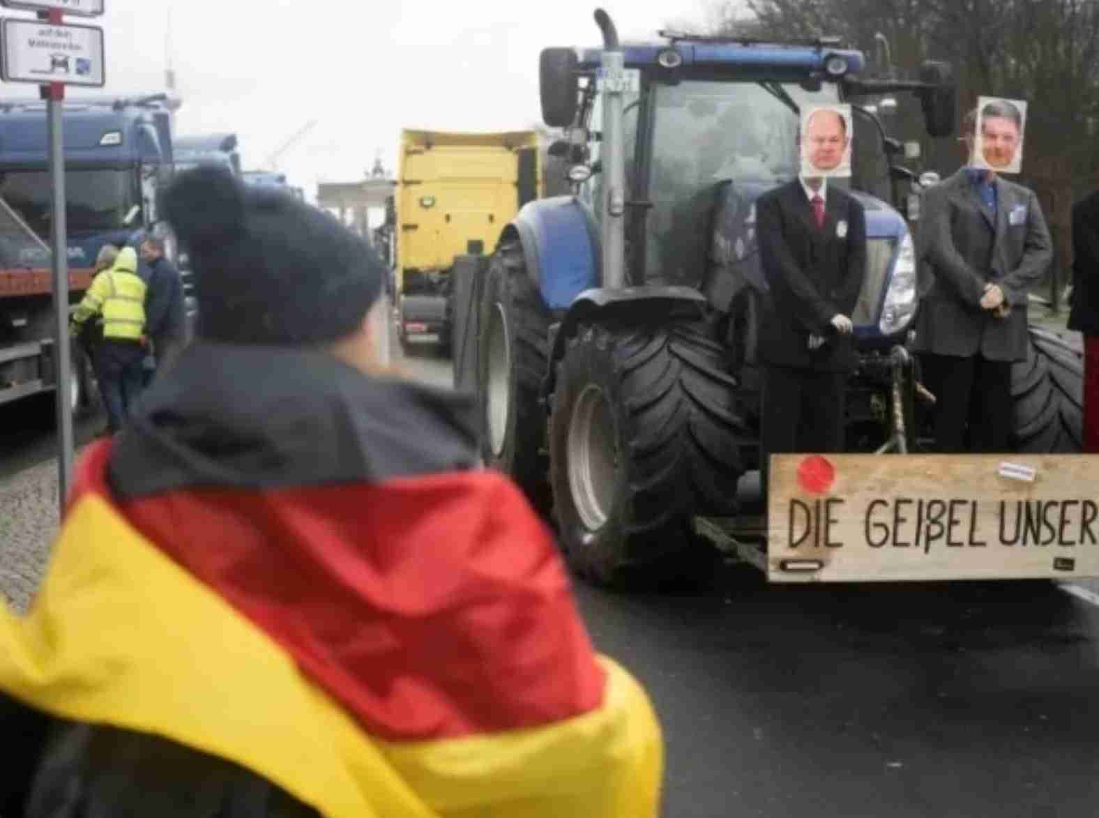 Protestos no agronegócio Alemão: Desafio às políticas de Scholz e a defesa do setor rural