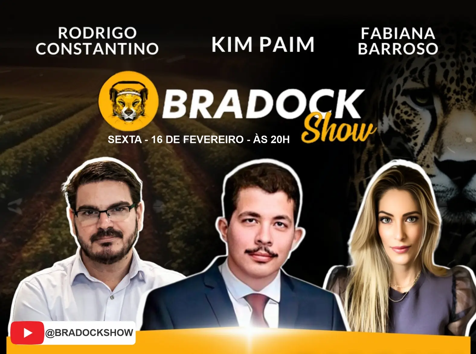 Encontro de mentes conservadoras no Bradock Show