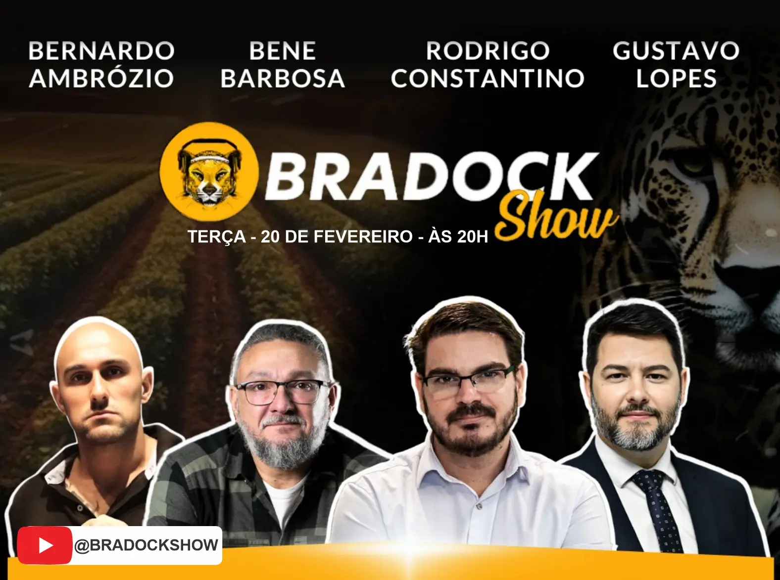 Especialista em armamento, Bene Barbosa estreia na nova temporada do Bradock Show