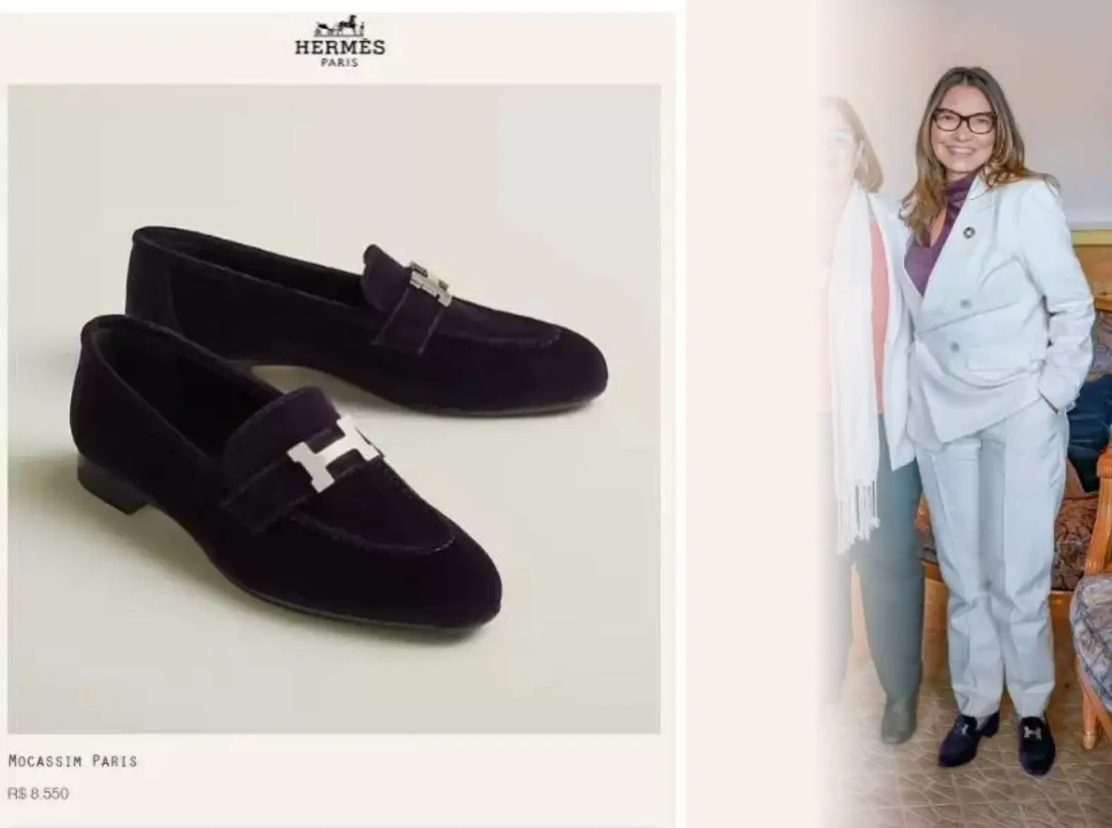 Janja ostenta sapato luxuoso de R$ 8,5 mil em evento que discute pobreza