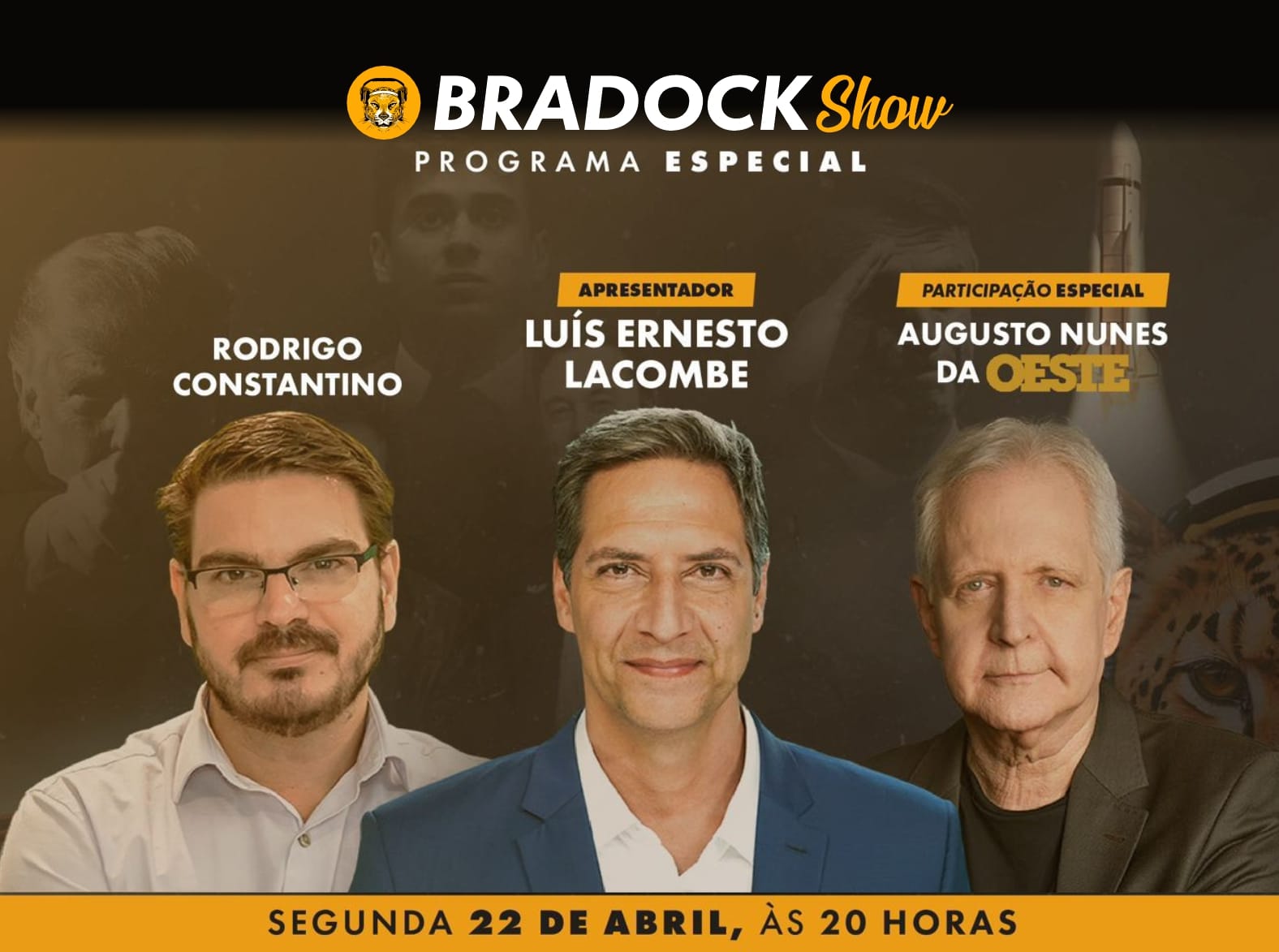 Augusto Nunes no Bradock Show: Desvendando verdades sobre o Brasil