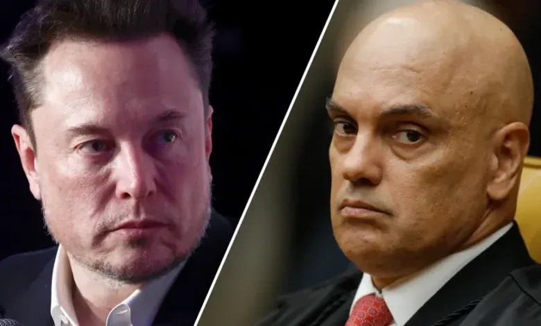 Guerra entre Elon Musk e Alexandre de Moraes ganha repercussão internacional