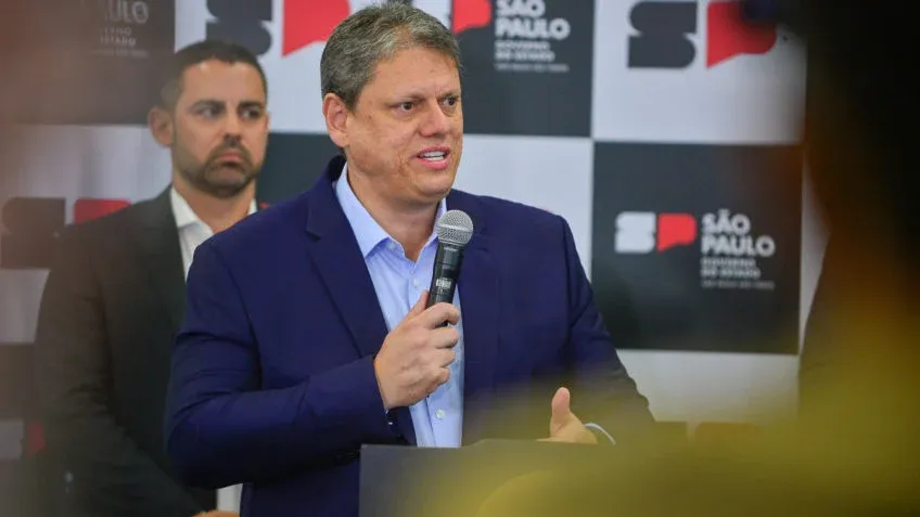 Não vamos permitir invasões em São Paulo, diz Tarcísio