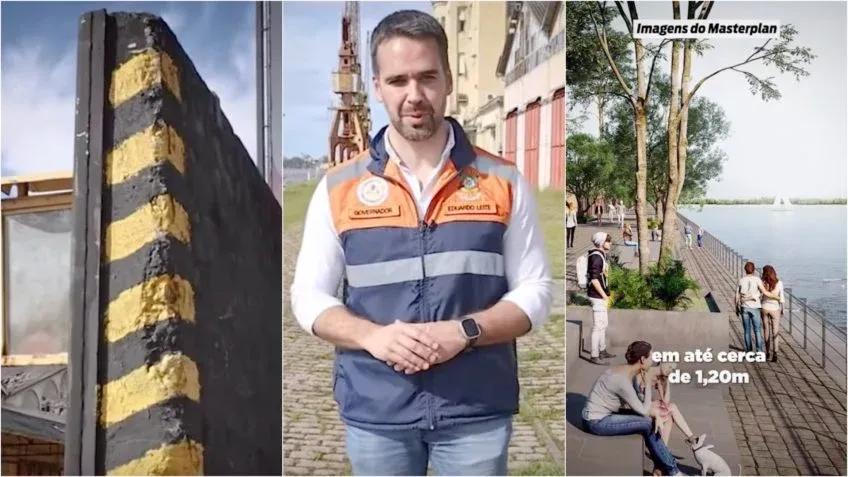 Internautas resgatam vídeo de Leite sobre derrubar muro antienchente