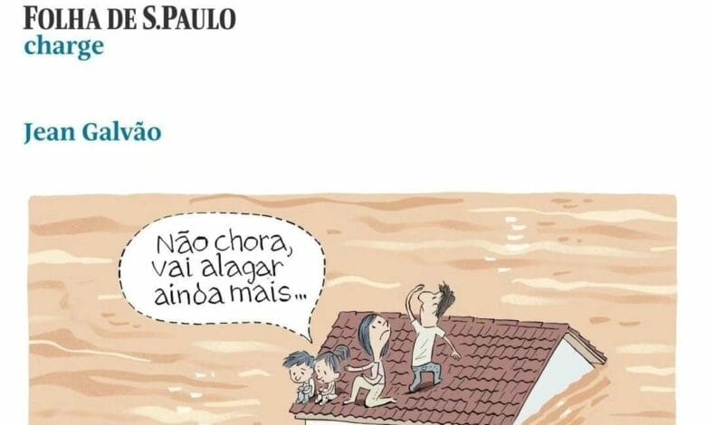 Charge da Folha de S.Paulo revolta brasileiros que pedem a prisão do chargista