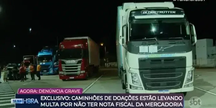 Após pressão do governo, SBT tira do ar reportagem sobre multas de caminhões no RS