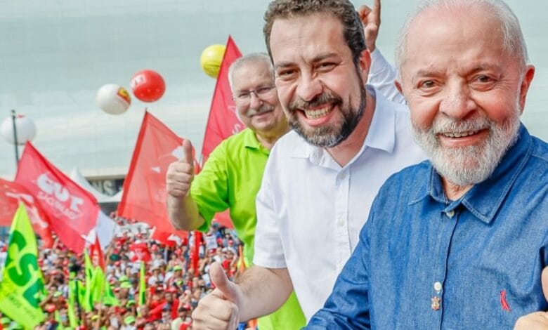 Lula e Boulos são condenados por propaganda eleitoral antecipada durante evento do Dia do Trabalhador