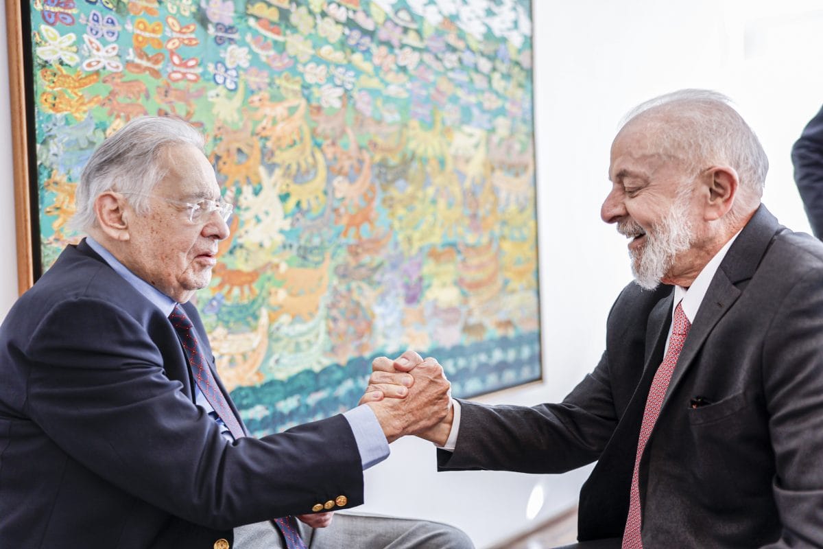 Lula faz visita a Fernando Henrique Cardoso