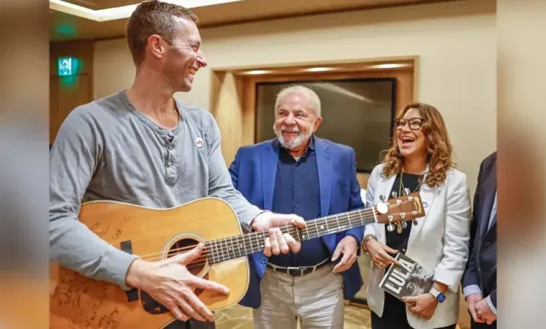 Coldplay aceita convite de Lula para show na COP 30, no Pará, em 2025