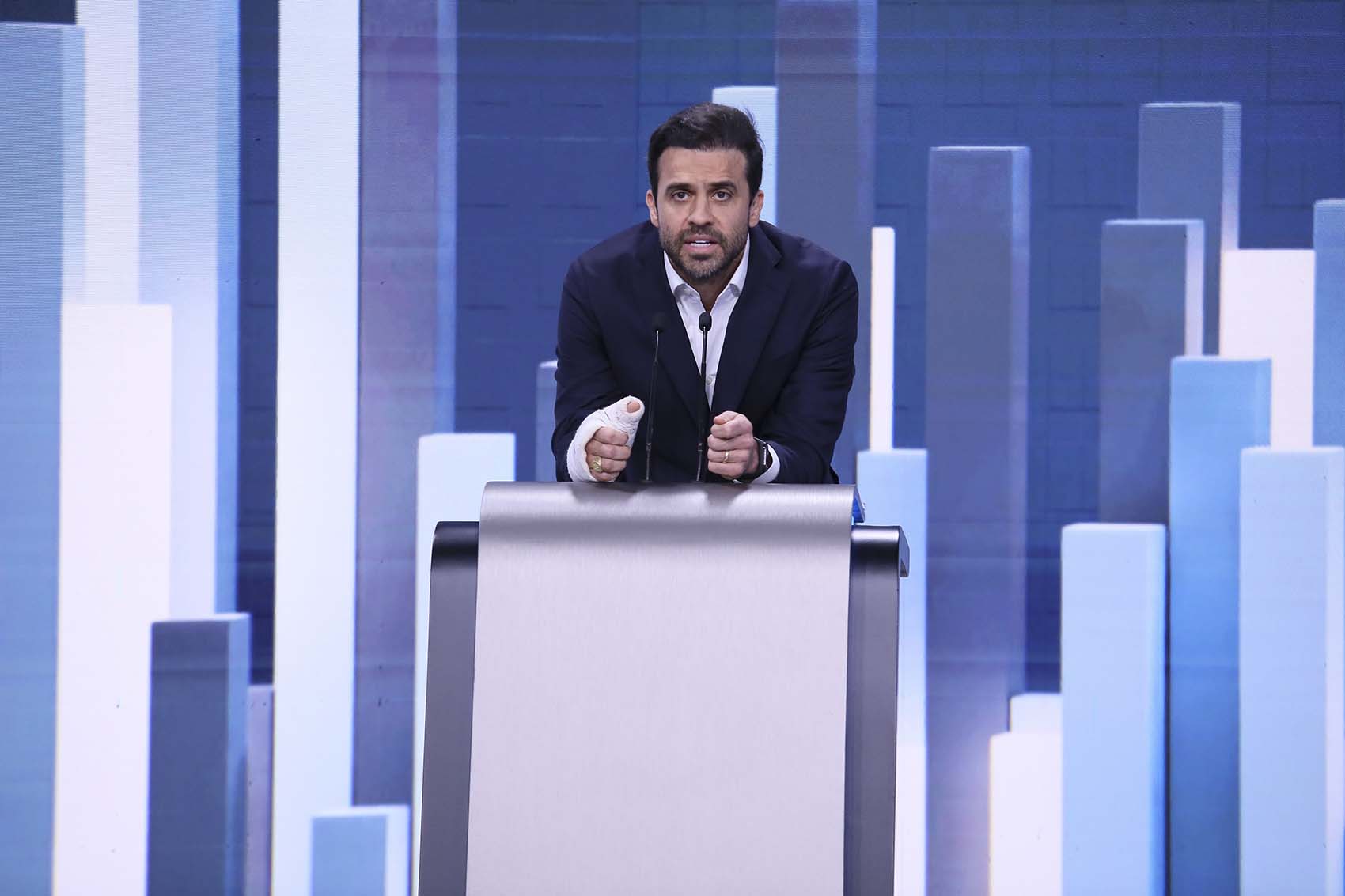 “Nunca fui o palhaço”, diz Pablo Marçal em debate do SBT