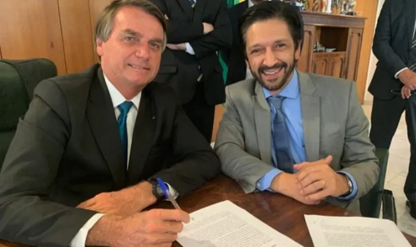 Bolsonaro indica desembarque da campanha de Ricardo Nunes