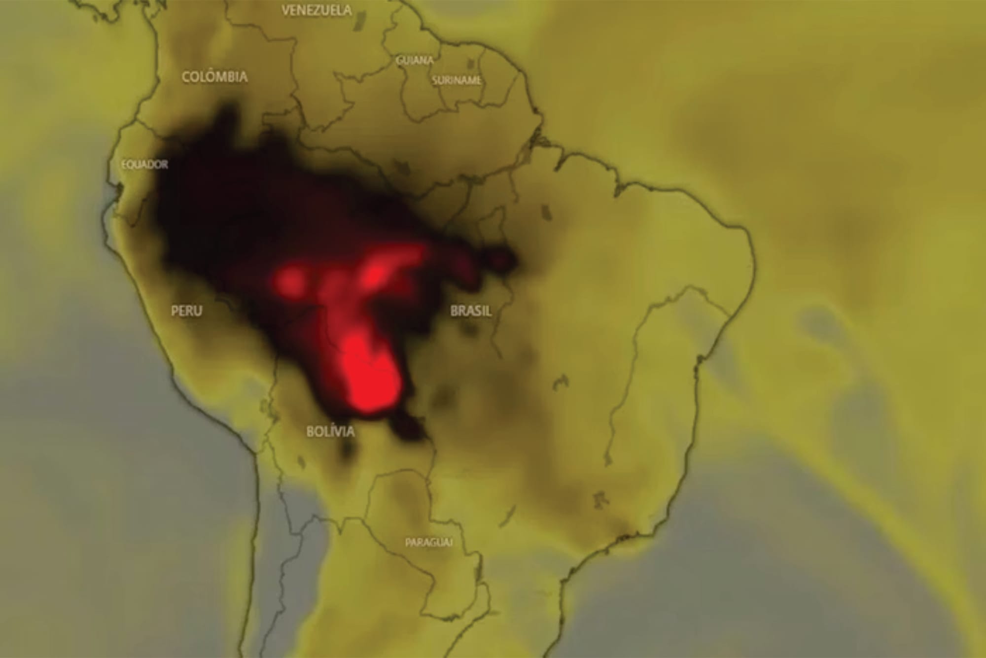 Amazônia é a maior emissora de gases de efeito estufa nos últimos dias, aponta observatório europeu