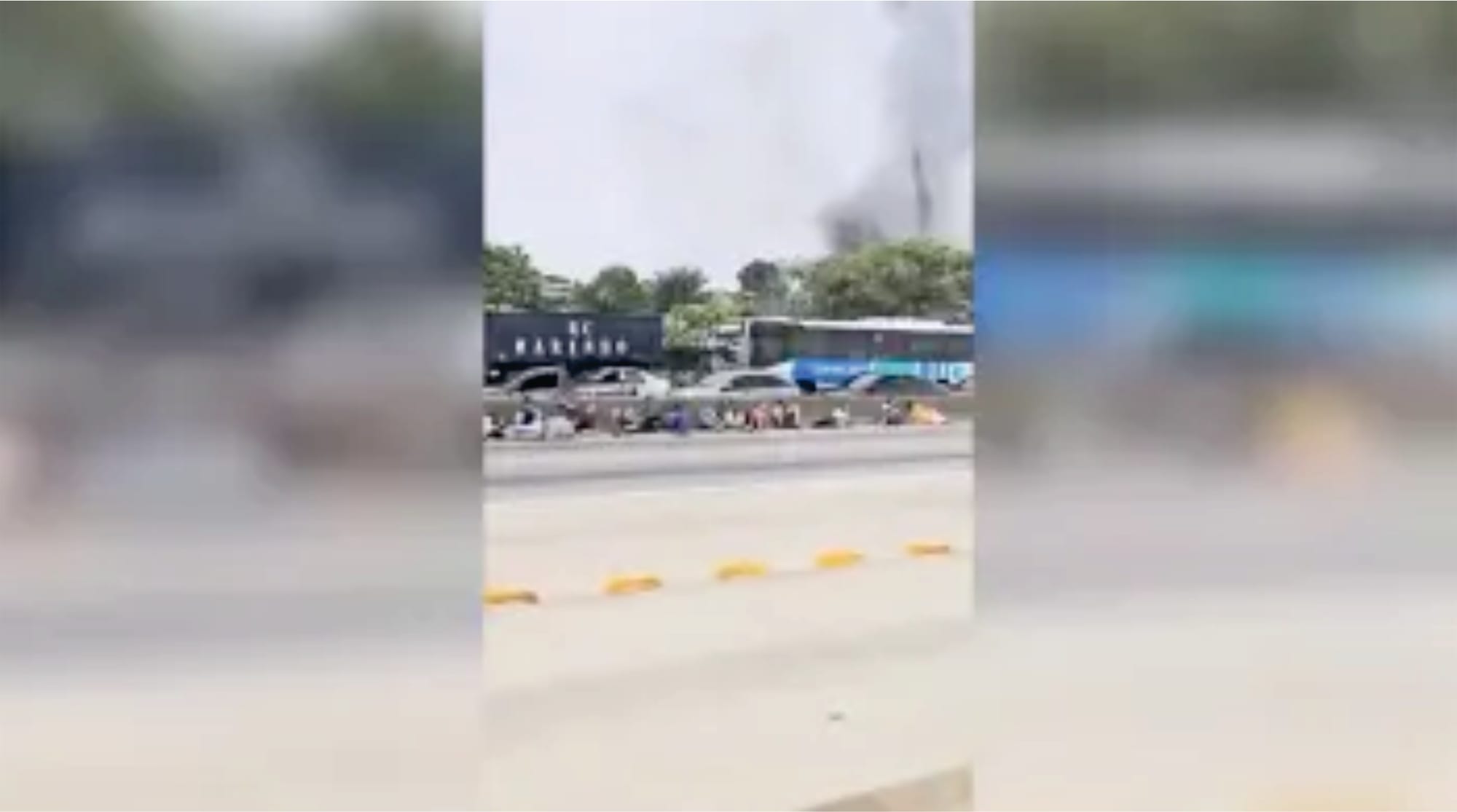 Caos na Avenida Brasil: Vítimas de um cenário de guerra urbana