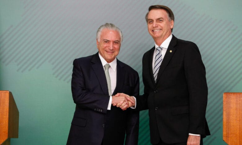 Temer sai em defesa de Bolsonaro: “Sem apoio das Forças Armadas, não há golpe possível no país”