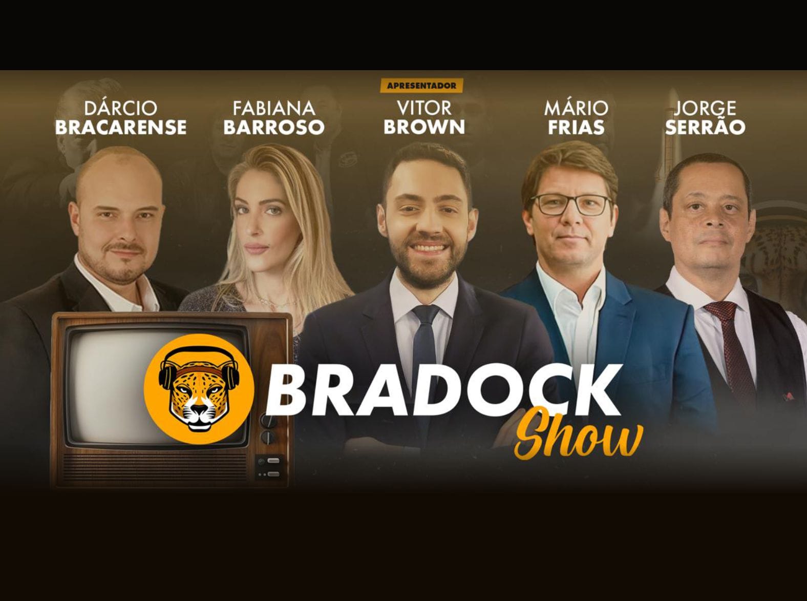 Bradock Show: Vitor Brown e a bancada revelam os fatos que estão moldando o Brasil e o mundo