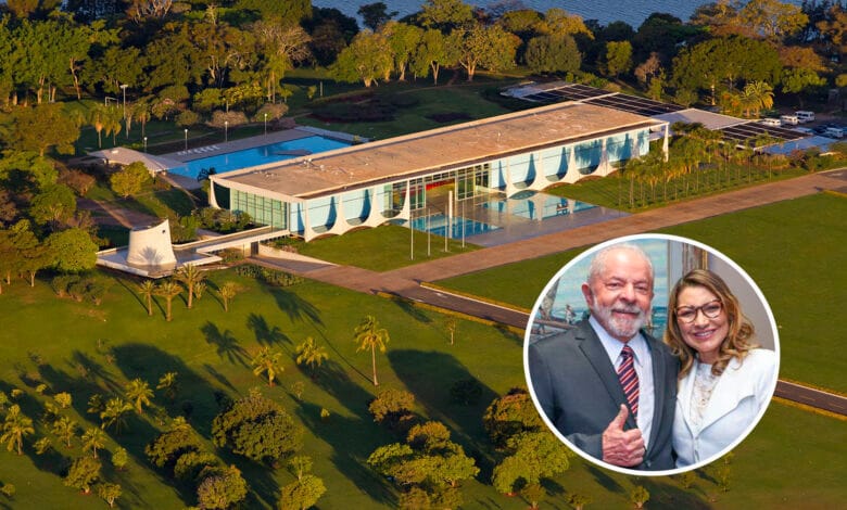 Palácio da Alvorada em obras enquanto Lula desfruta da Granja do Torto