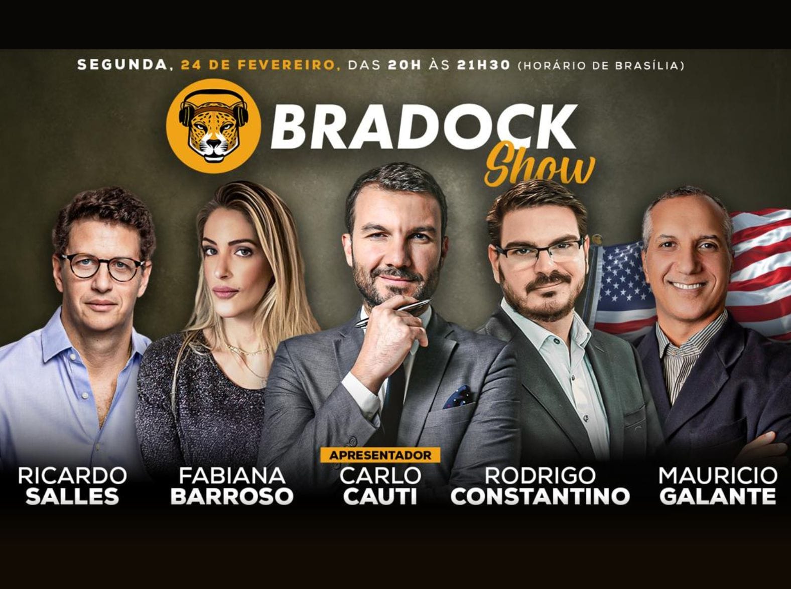 Bradock Show traz os temas que a grande mídia evita