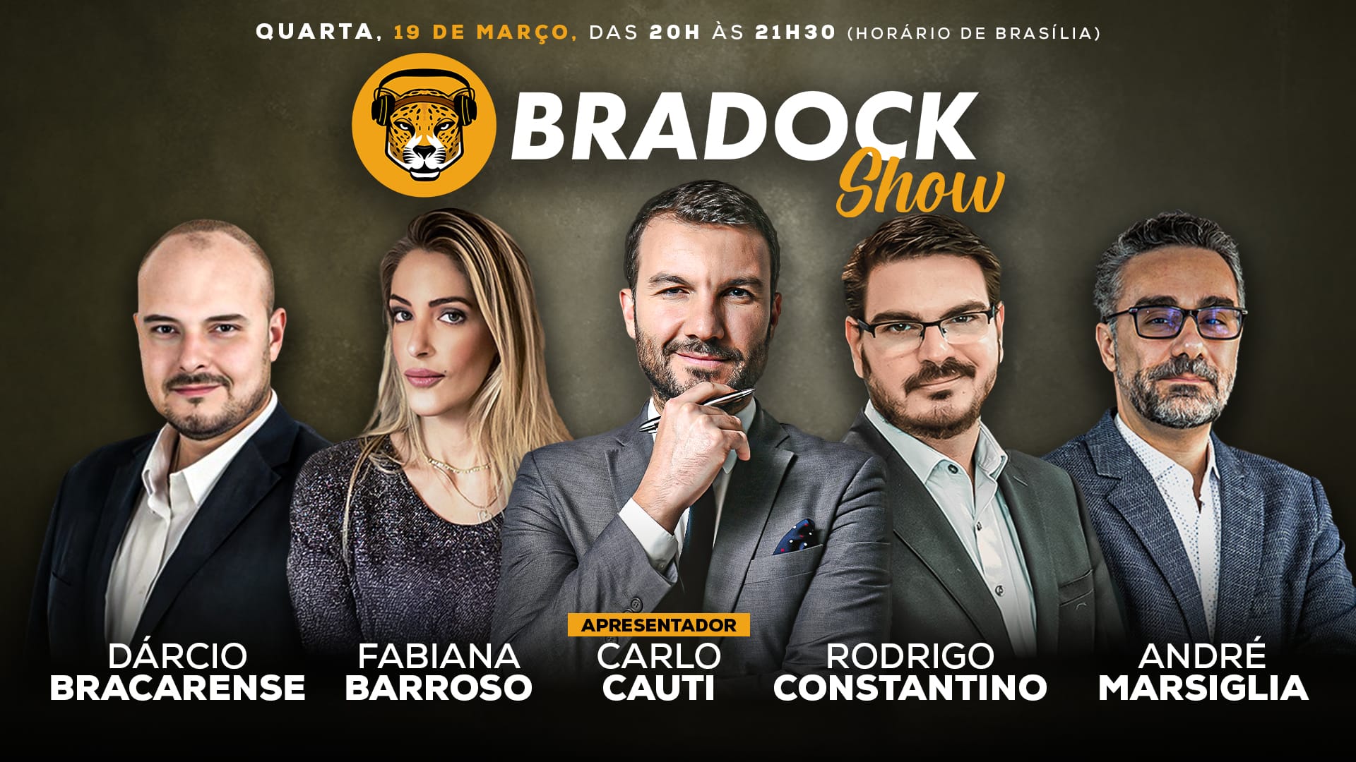 Bradock Show expõe as contradições e os bastidores do poder