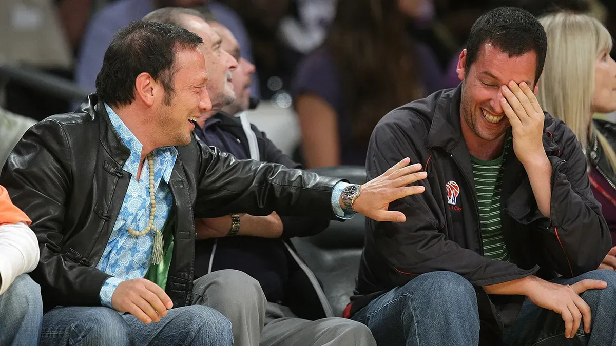 Rob Schneider e Adam Sandler: Uma amizade que resiste ao tempo