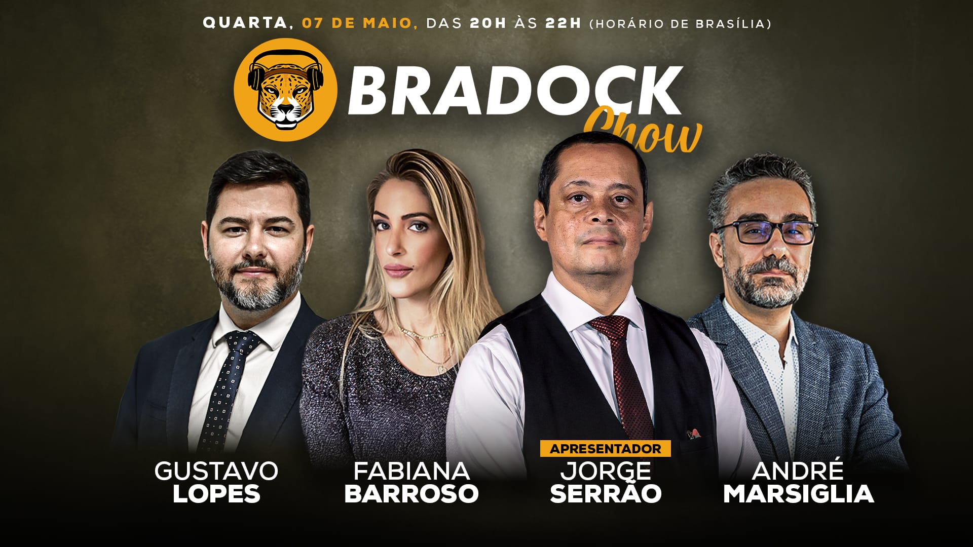 Bradock Show revela bastidores quentes da política nacional e internacional