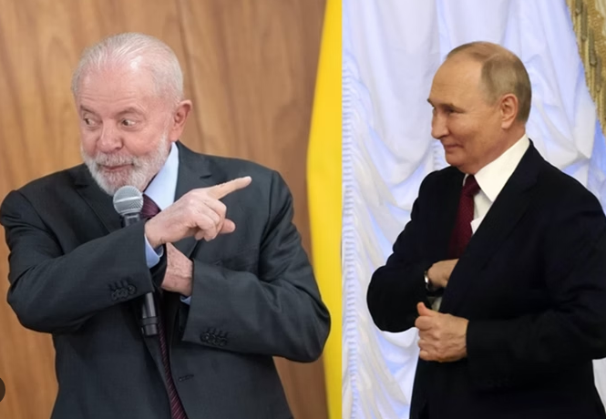 Lula distorce fatos sobre Israel e Ucrânia para justificar apoio a Putin