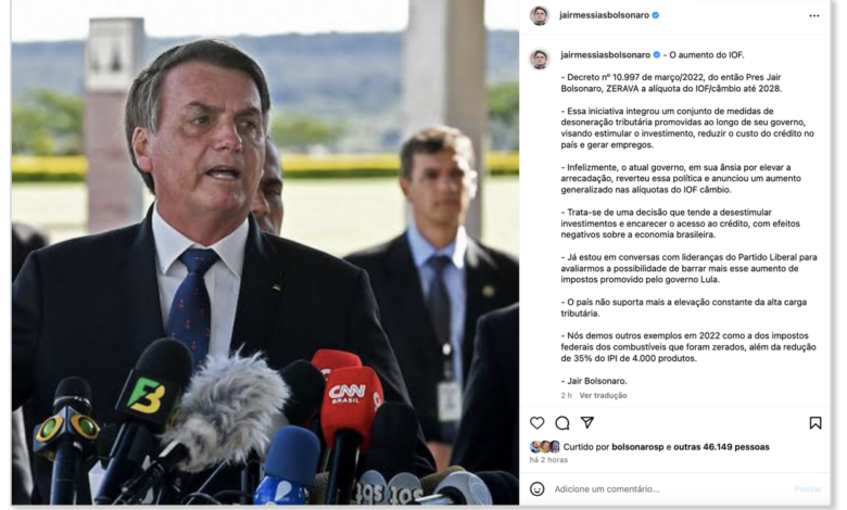 IOF recuado às pressas expõe fragilidade do governo