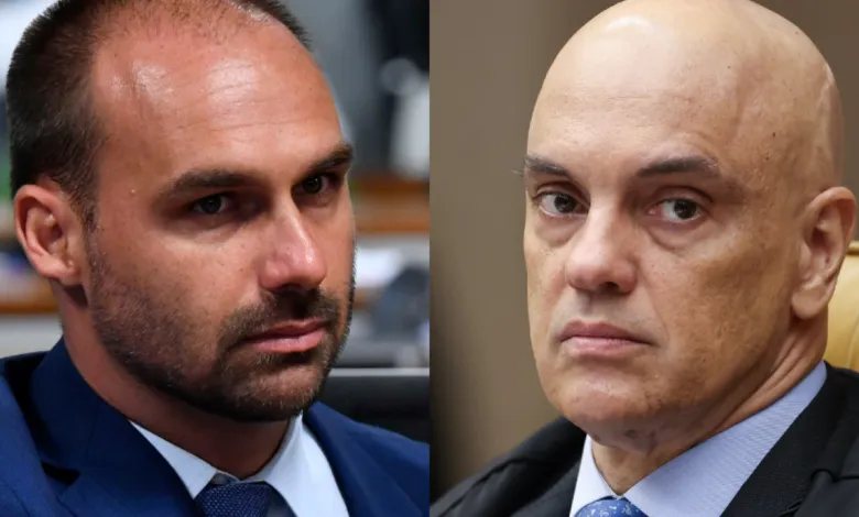 Moraes vai relatar novo inquérito contra Eduardo Bolsonaro