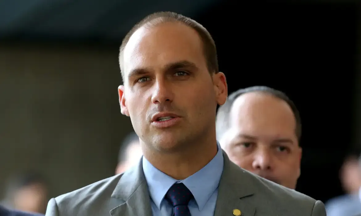 Eduardo Bolsonaro destaca possíveis sanções dos EUA contra Alexandre de Moraes