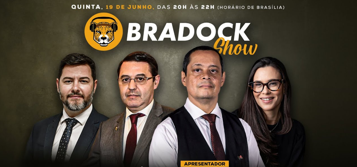 Conflitos no Oriente Médio e investigações na Abin pautam o Bradock Show que ainda vai ao ar