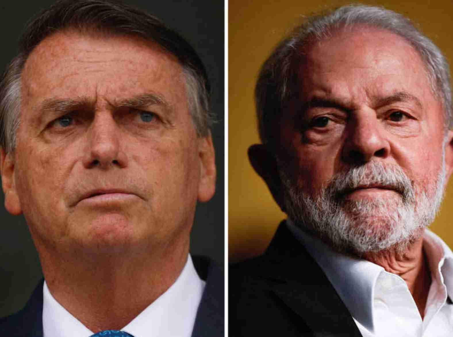 Pesquisa AtlasIntel mostra Bolsonaro à frente de Lula em cenário hipotético de 1º turno