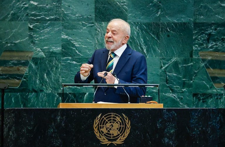 Lula questiona crescimento da 'extrema' direita na ONU