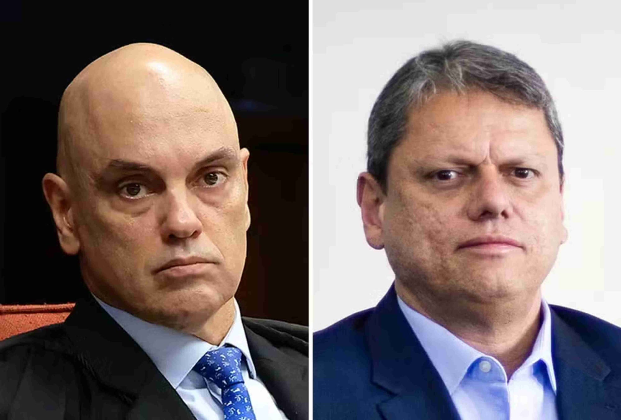 Moraes mira Tarcísio e aciona PGR por articulação de anistia a Bolsonaro