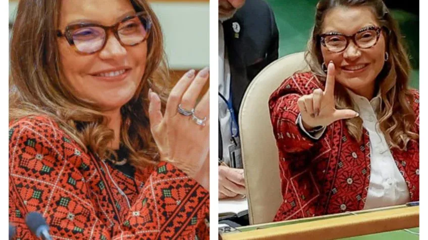 Janja repete casaco palestino na ONU e reforça postura ideológica
