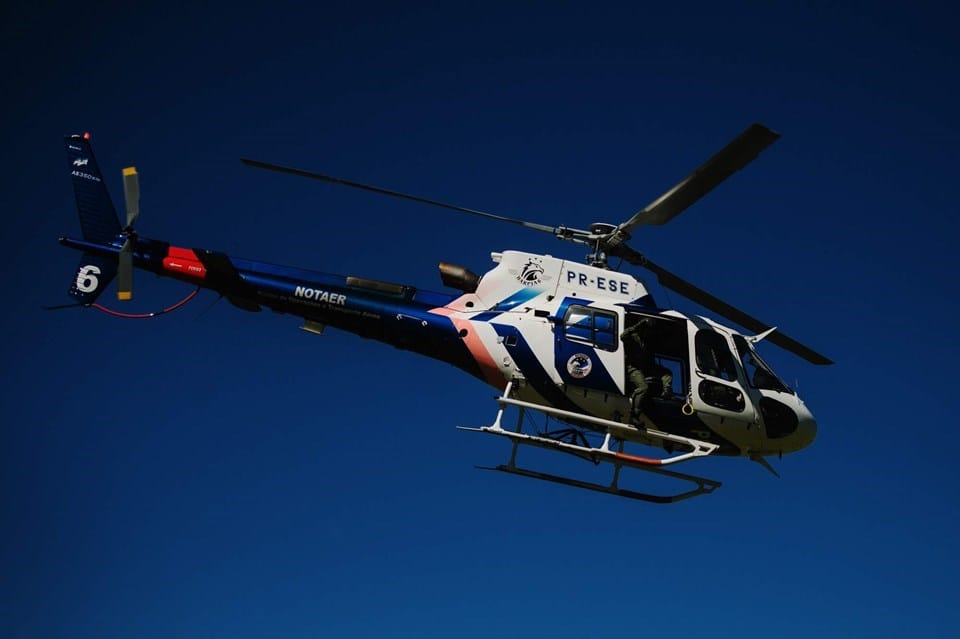 Governo do ES moderniza monitoramento ambiental com helicóptero estratégico