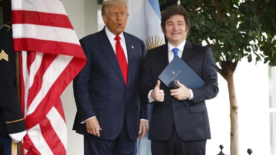 Trump adverte Argentina e condiciona apoio americano à vitória de Milei