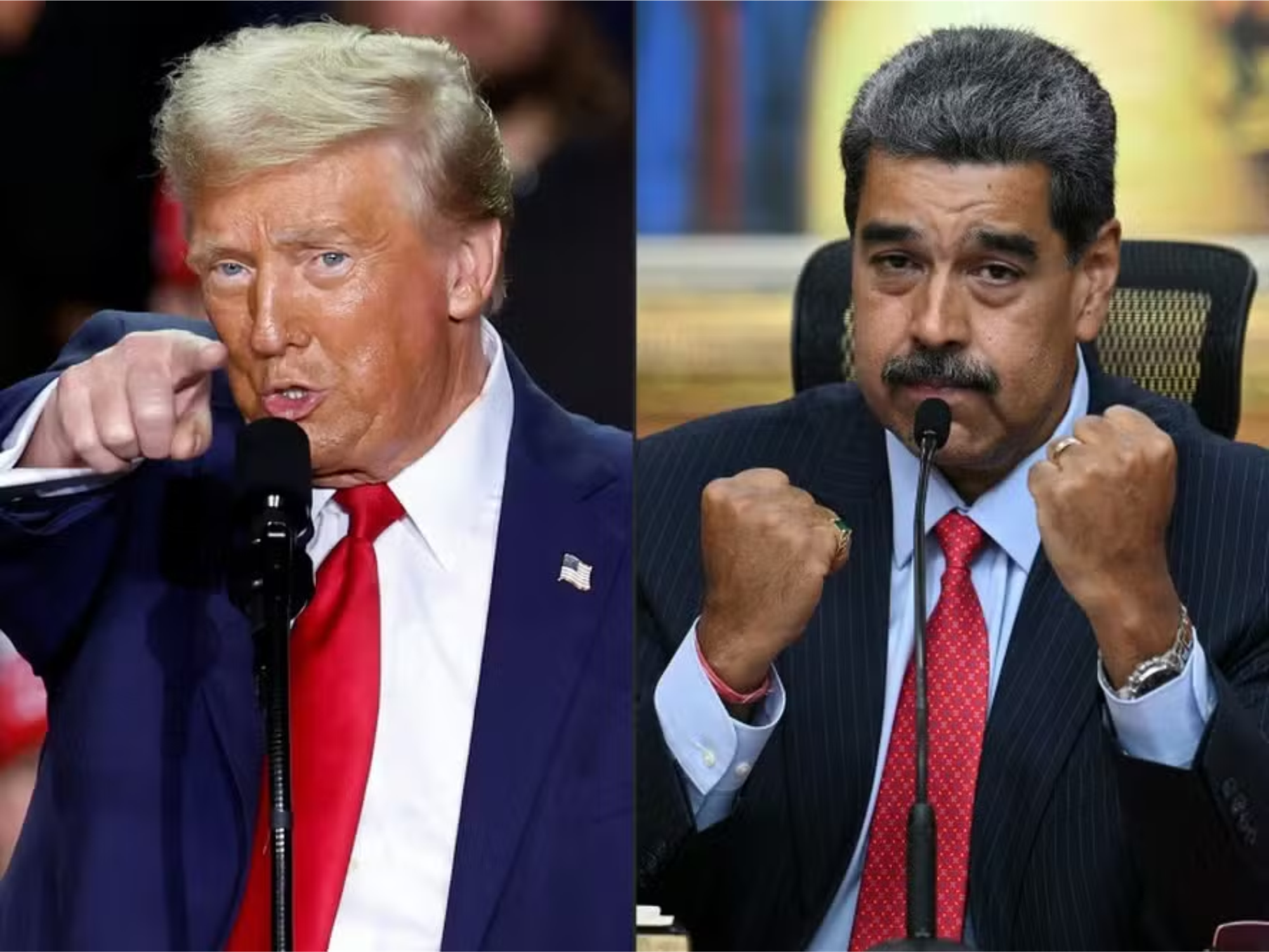 Trump diz estar aberto a diálogo com Maduro, mas não descarta ação militar