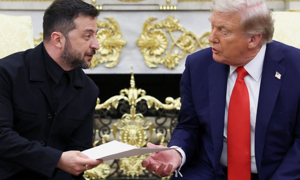 Zelensky anuncia reunião com Trump neste domingo na Flórida