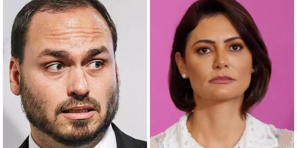 Carlos e Michelle revezam monitoramento de apneia do sono de Bolsonaro