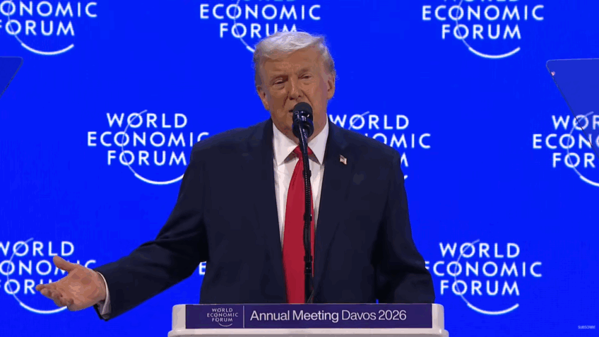 Trump em Davos destaca perspectiva de crescimento econômico da Venezuela após acordo com os EUA