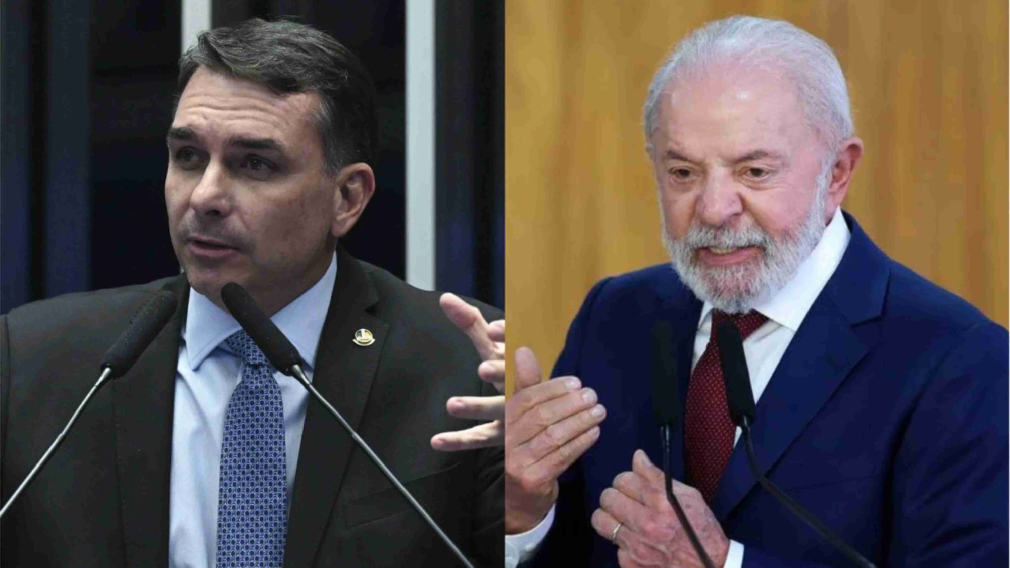 Flávio critica Lula em evento com empresários e projeta cenário para 2026