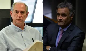 Ciro Gomes confirma a Aécio Neves que disputará governo do Ceará em 2026