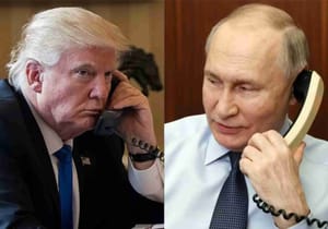 Trump conversa com Putin e sinaliza apoio a solução diplomática para guerra na Ucrânia